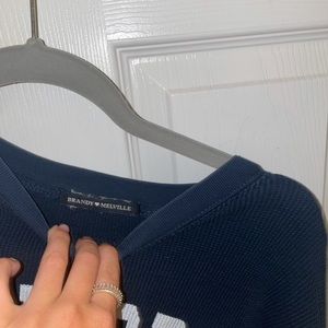 *RARE* Brandy Melville Navy Sweater